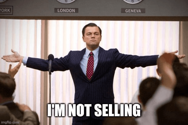 I'm not selling meme